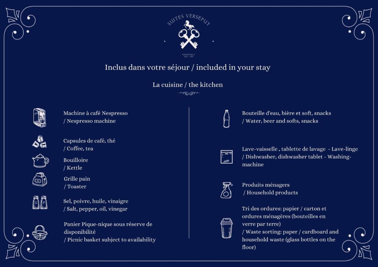 Suite Appart Place Versepuy 샹티이 외부 사진